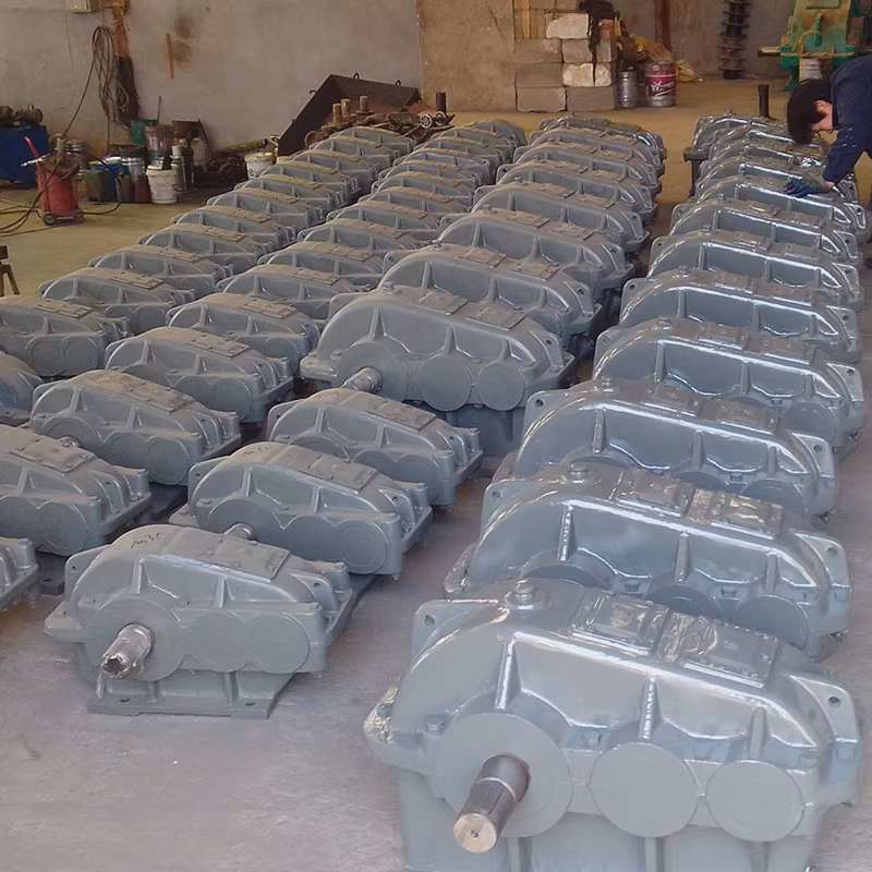 圆柱齿轮减速机小型JZQ350卧式加重大扭力变速箱